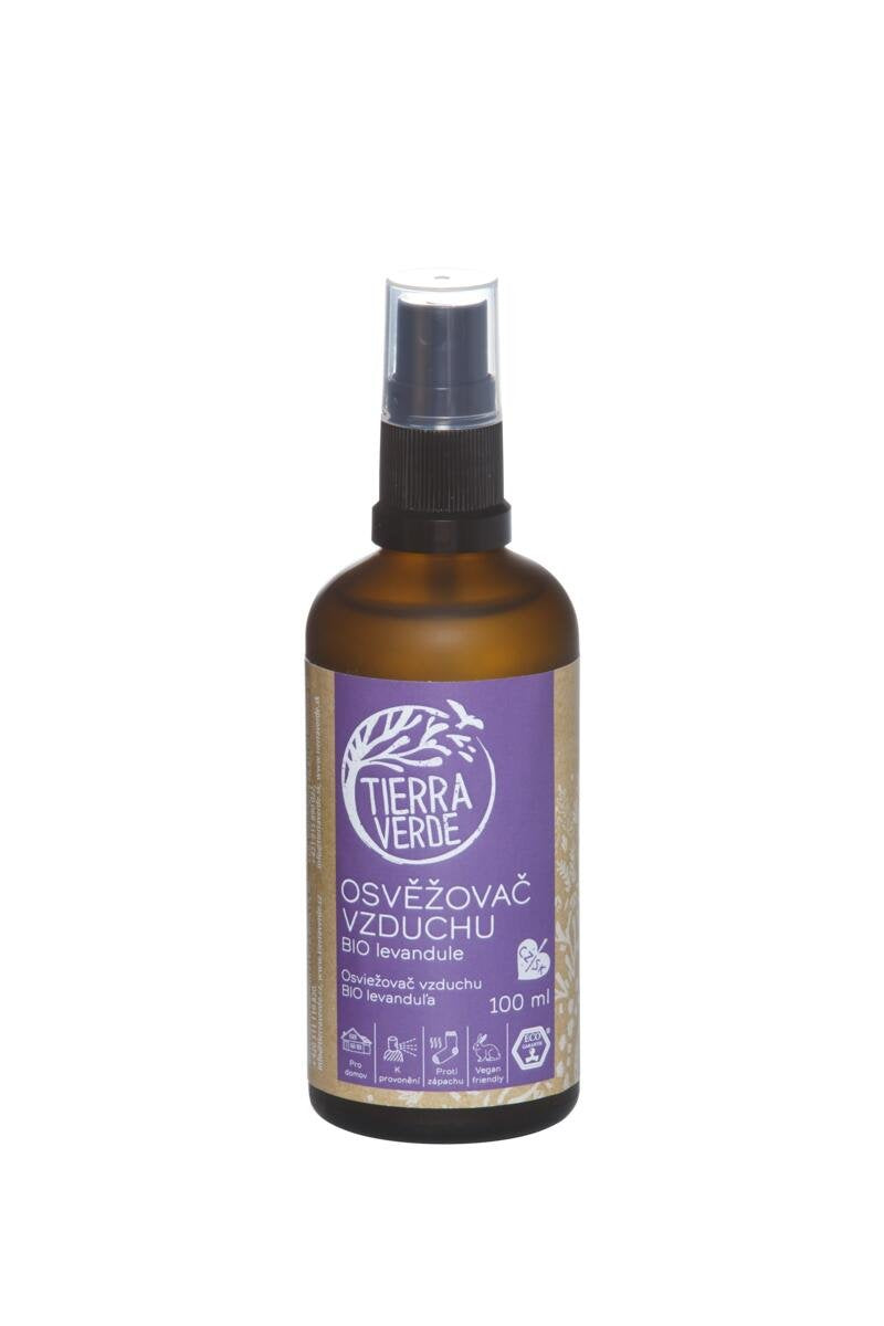 Tierra Verde Osvěžovač vzduchu - BIO levandule (100 ml) Tierra Verde