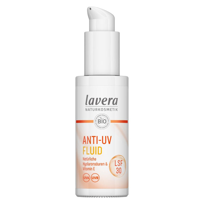 Lavera Lehký pleťový fluid ANTI-UV SPF 30 BIO (30 ml) - doplní denní péči o pleť Lavera