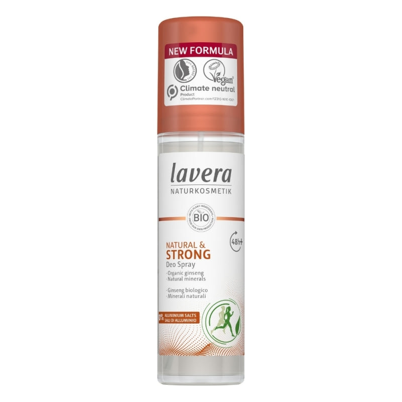 Lavera Přírodní deodorant ve spreji Strong BIO (75 ml) - až 48 hodinová ochrana Lavera