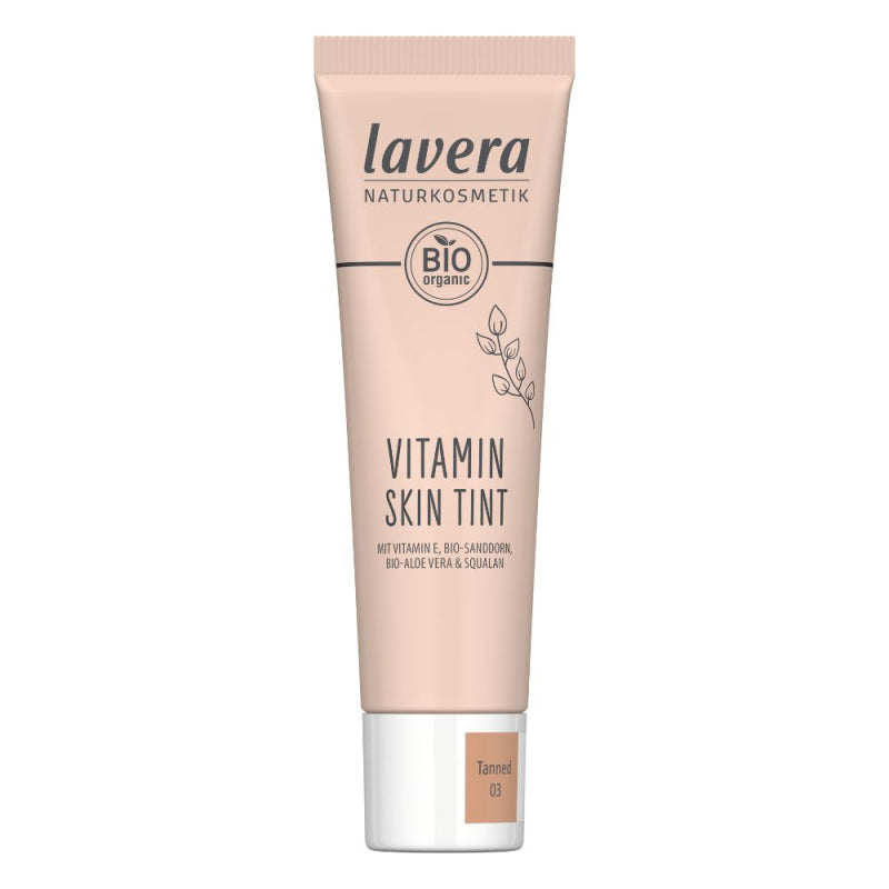 Lavera Tónovací vitamínový krém BIO (30 ml) - 03 Tanned - pro přirozený a zdravý vzhled pleti Lavera