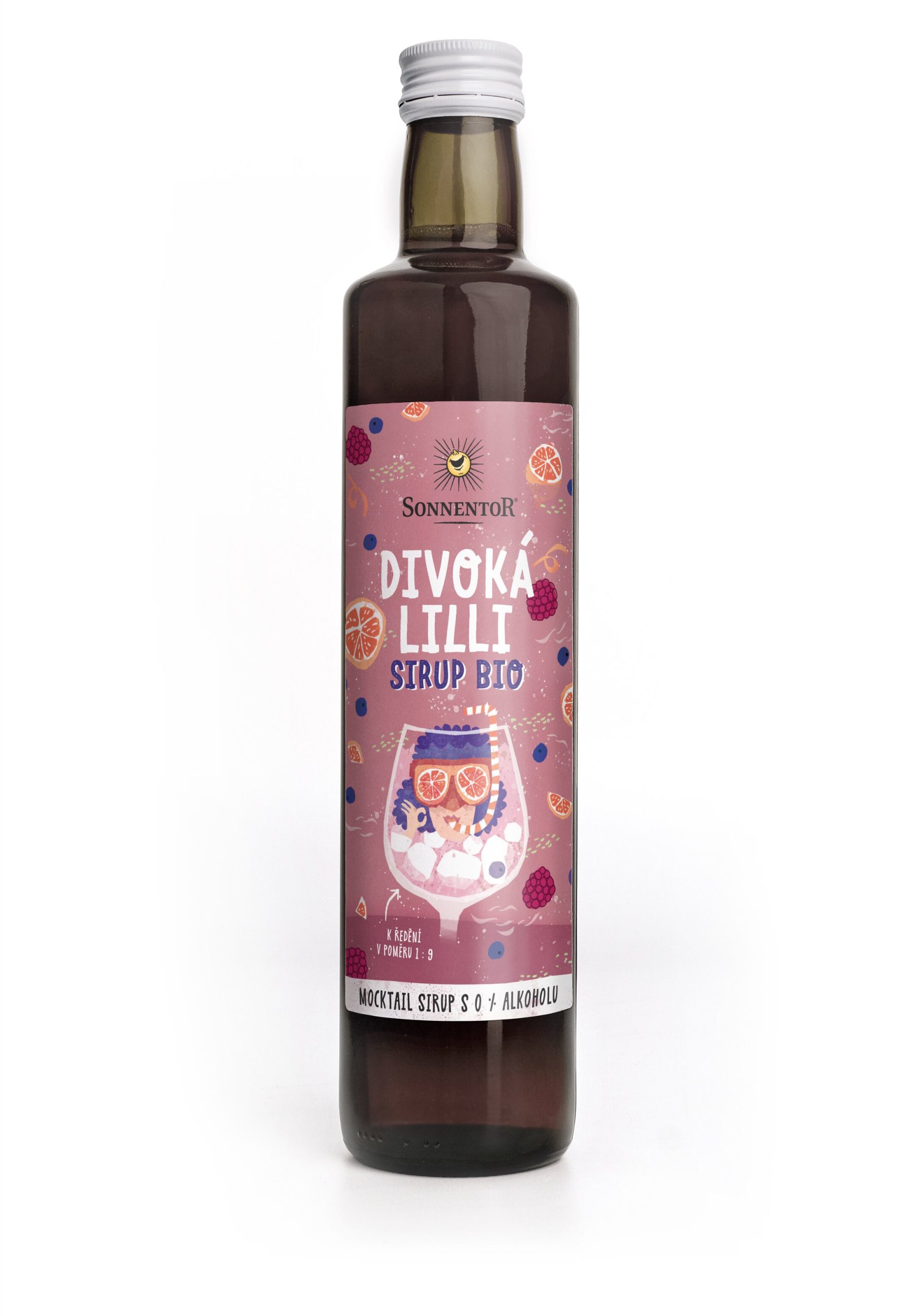 Sonnentor Sirup BIO - Divoká Lilli (500 ml) - bez přidaného cukru Sonnentor