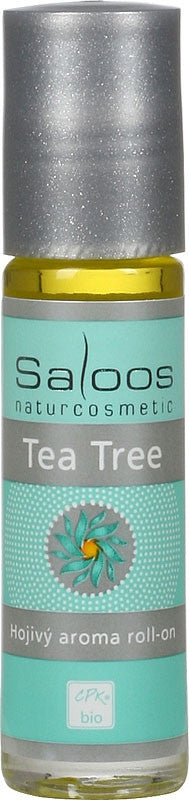 Saloos Aroma roll-on Tea Tree BIO (9 ml) - hojí štípance i akné Saloos