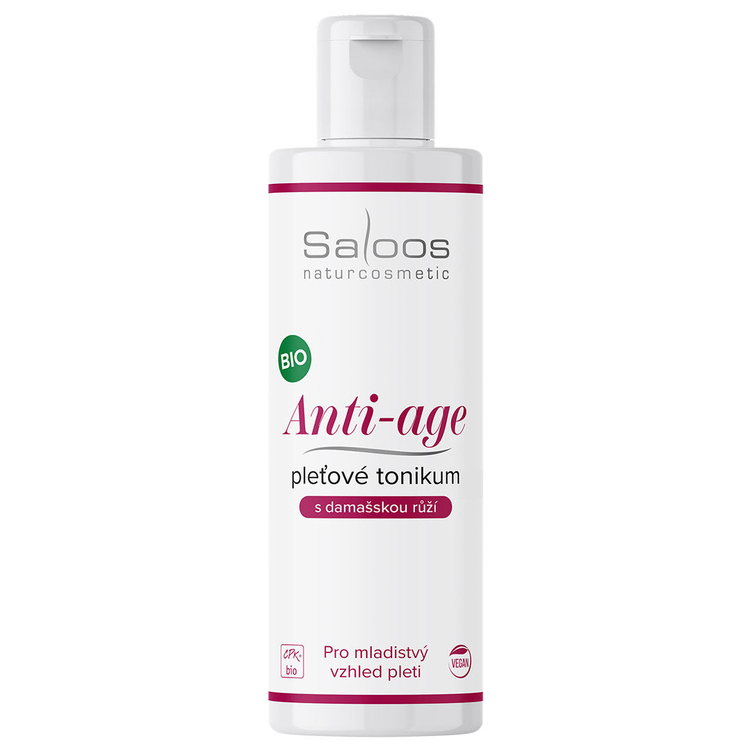 Saloos Pleťové tonikum Anti-age BIO (200 ml) - omlazení pleti Saloos