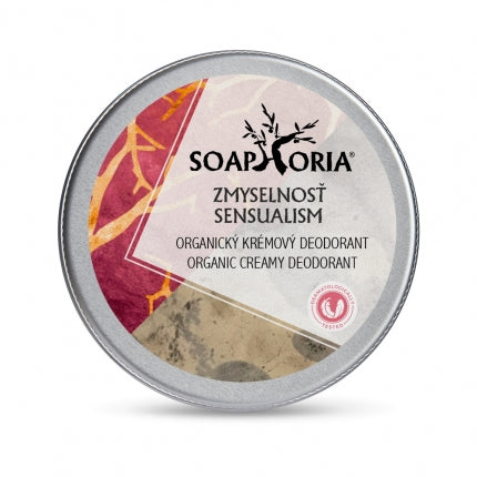 Soaphoria Krémový deodorant - Smyslnost (50 ml) - svůdná ovocně květinová vůně Soaphoria