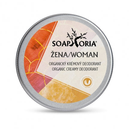 Soaphoria Krémový deodorant - Žena (50 ml) - noblesní ženská vůně Soaphoria