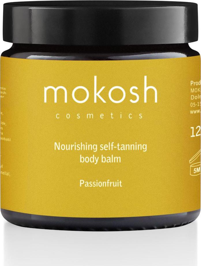 Mokosh Vyživující samoopalovací tělový balzám passionfruit 120 ml