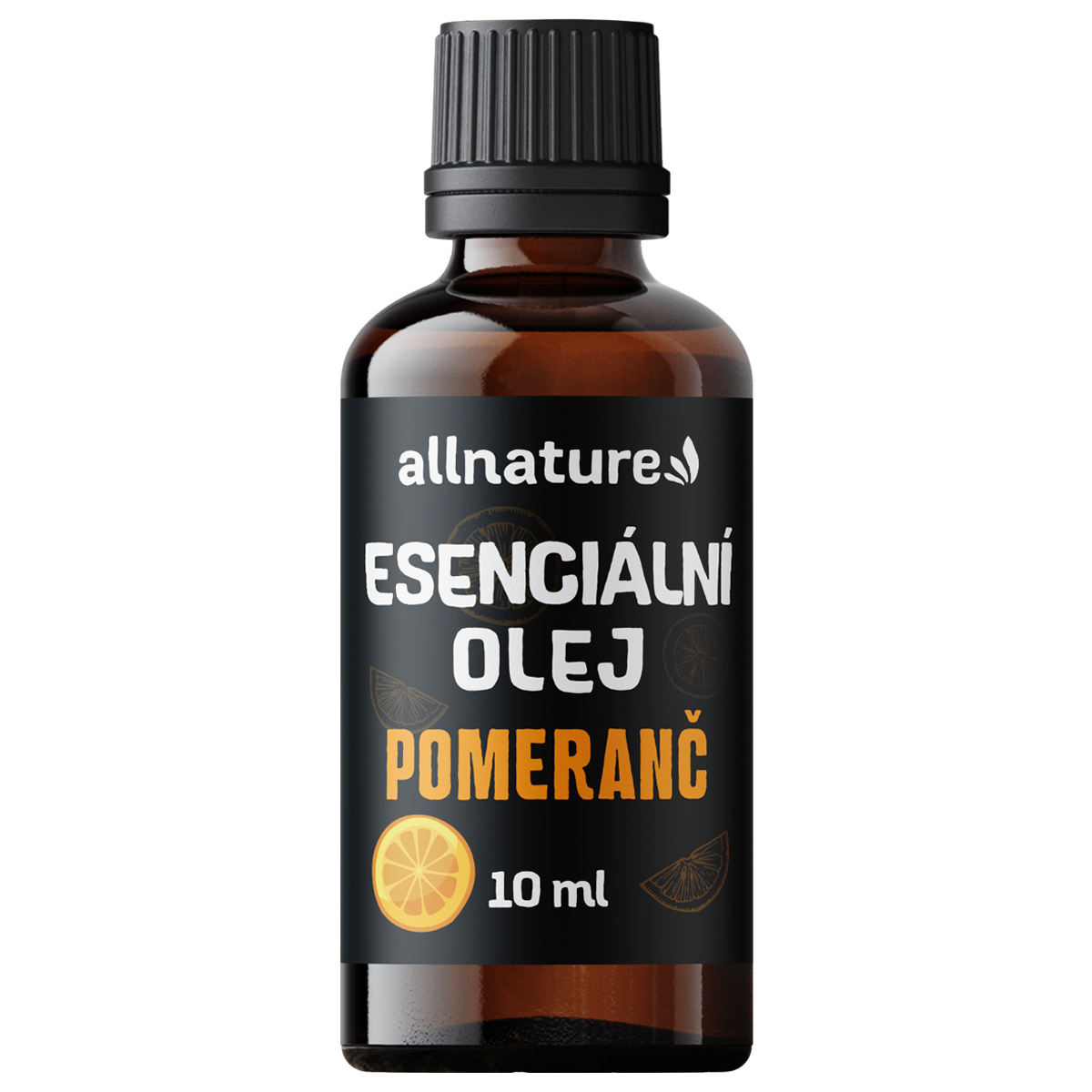 Allnature Esenciální olej Pomeranč (10 ml) - osvěží domov a neutralizuje pachy Allnature