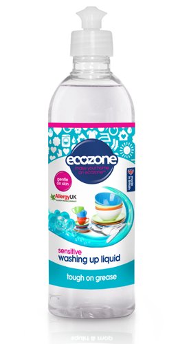 Ecozone Prostředek na mytí nádobí Sensitive - bez vůně (500 ml) Ecozone