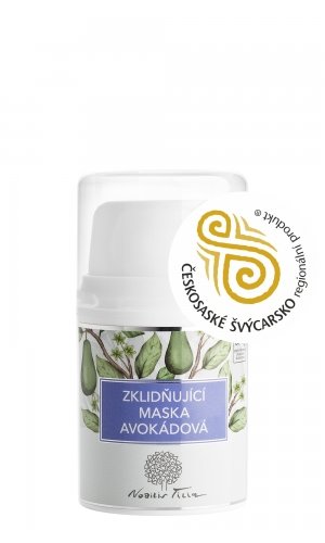 Nobilis Tilia Zklidňující avokádová maska - 50 ml - zrelaxuje a vyživí bioaktivními látkami Nobilis Tilia