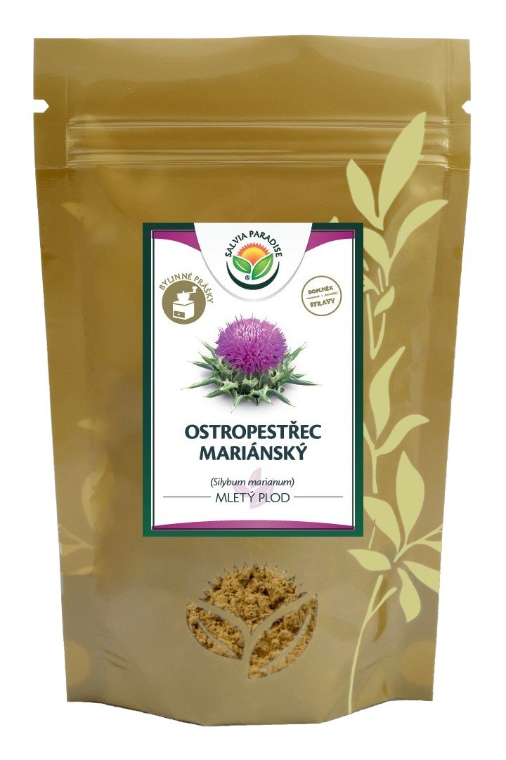 Salvia Paradise Ostropestřec mletý plod (120 g) - nejvýhodnější forma užívání Salvia Paradise