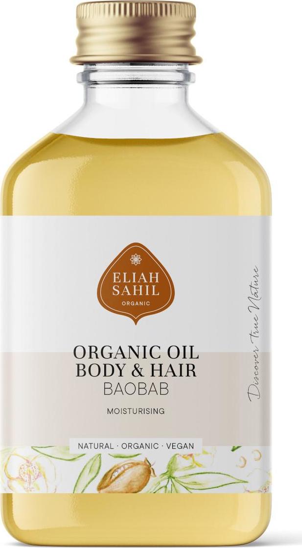 Eliah Sahil Organic Tělový a vlasový olej Baobab 100 ml