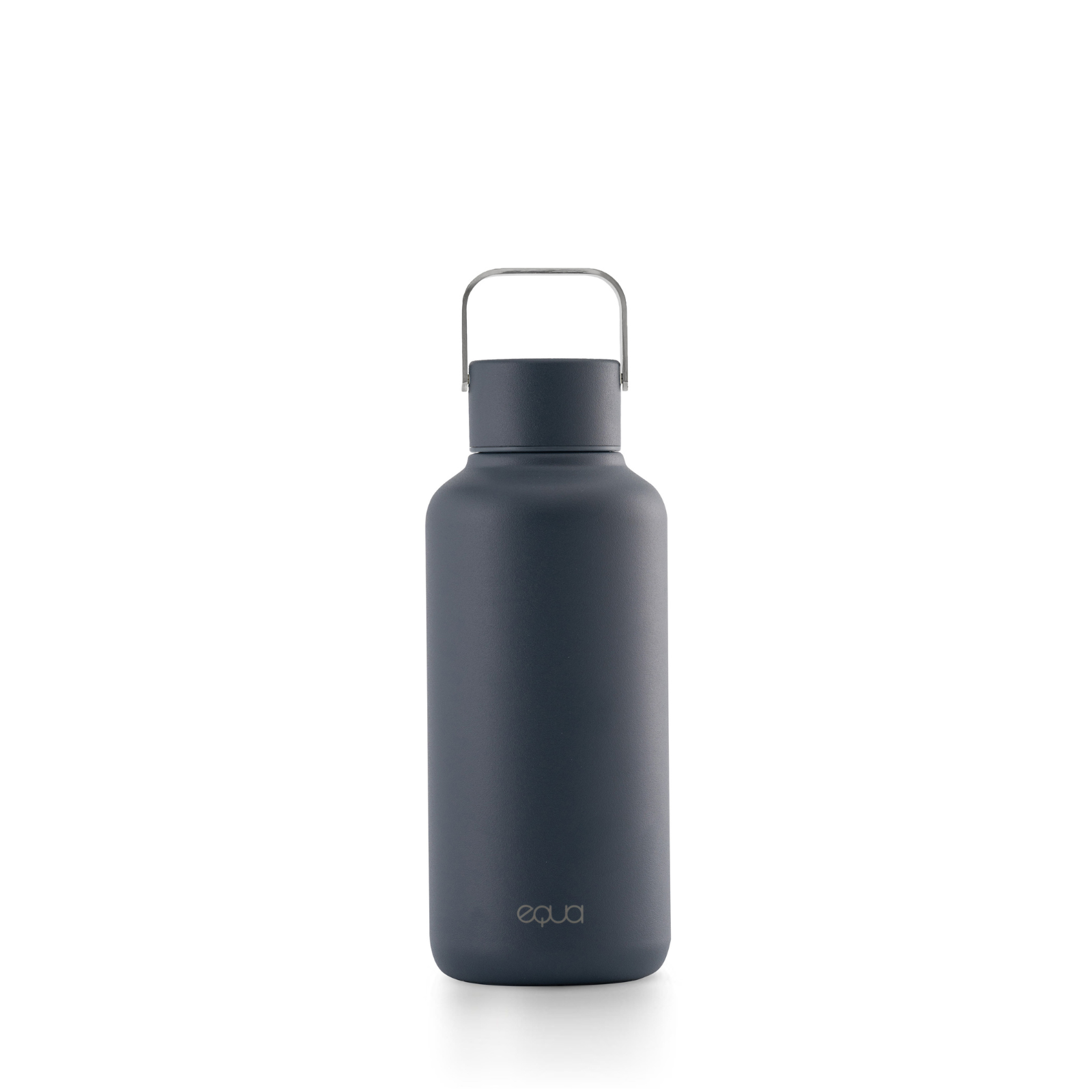 Equa Nerezová lahev Timeless (600 ml) - Navy - s praktickou rukojetí Equa