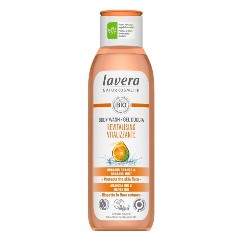 Lavera Revitalizující Sprchový gel s pomeranč.-mátovou vůní - 250 ml Lavera