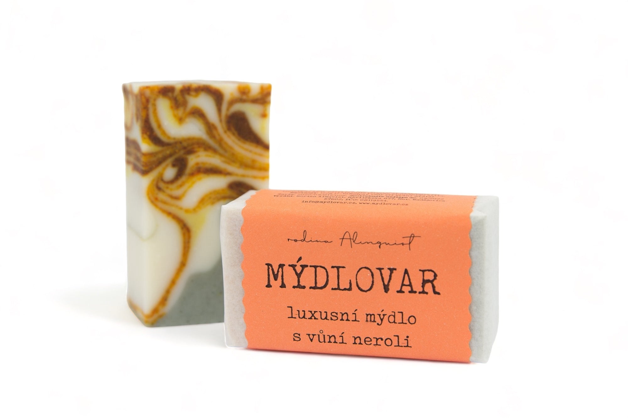 Mýdlovar Luxusní květinové mýdlo s neroli - 120 g - i pro citlivou a ekzematickou pleť Mýdlovar