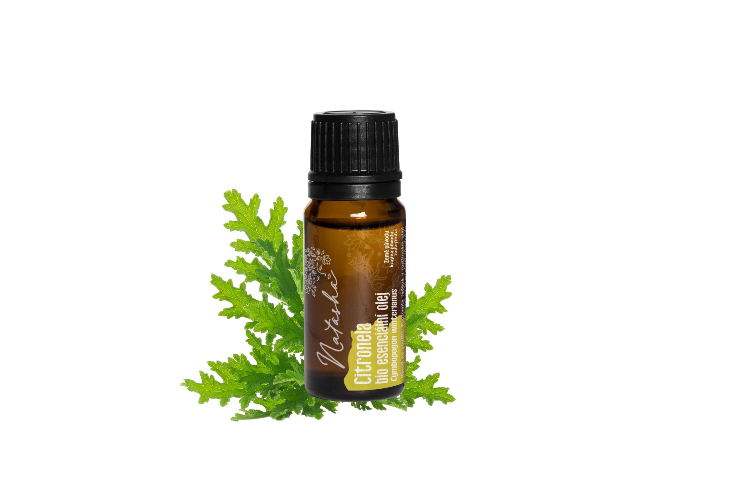 Natasha Esenciální olej BIO (10 ml) - Citronela Natasha