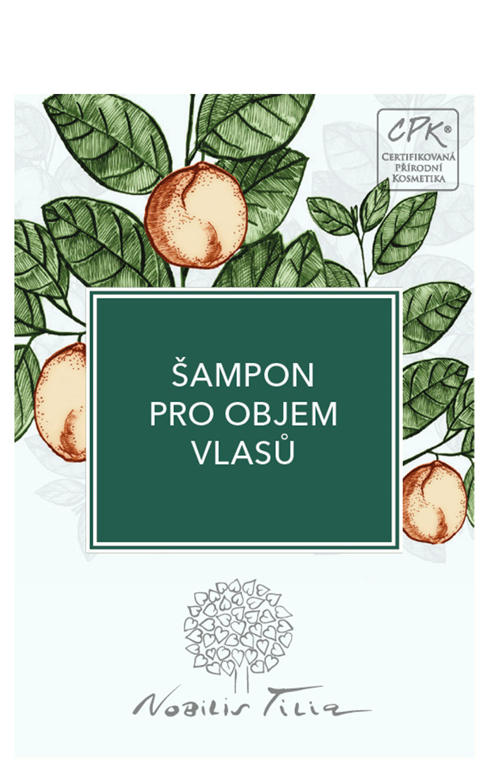 Nobilis Tilia Šampon na objem - 3 ml - s myrhou a pomerančem Nobilis Tilia