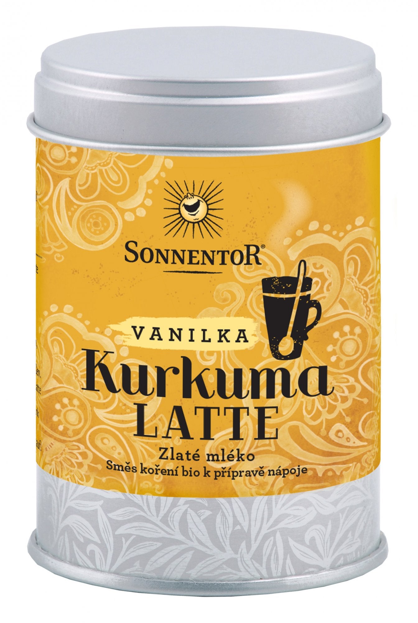 Sonnentor Kurkuma Latte vanilka BIO - Dóza 60 g - směs k přípravě nápoje Sonnentor