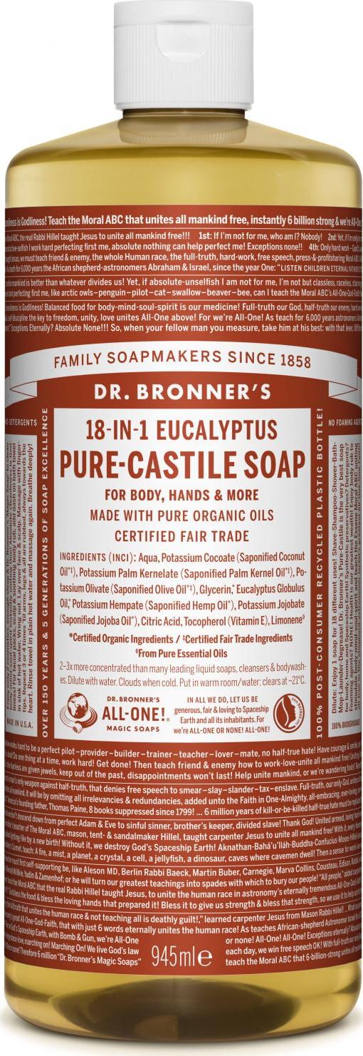 Dr. Bronner's Tekuté universální mýdlo ALL-ONE!