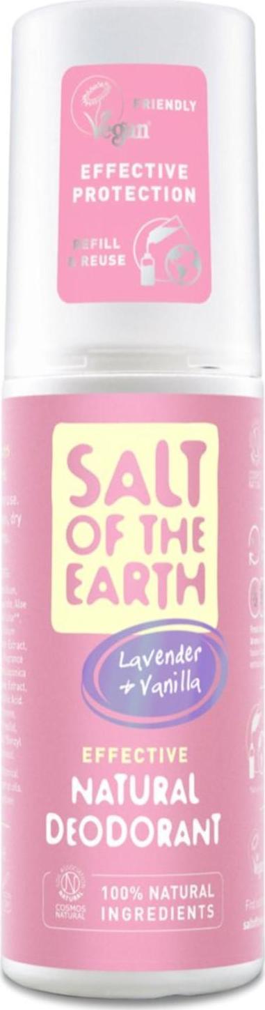 Salt of the Earth Pure Aura Přírodní deodorant sprej levandule a vanilka 100 ml