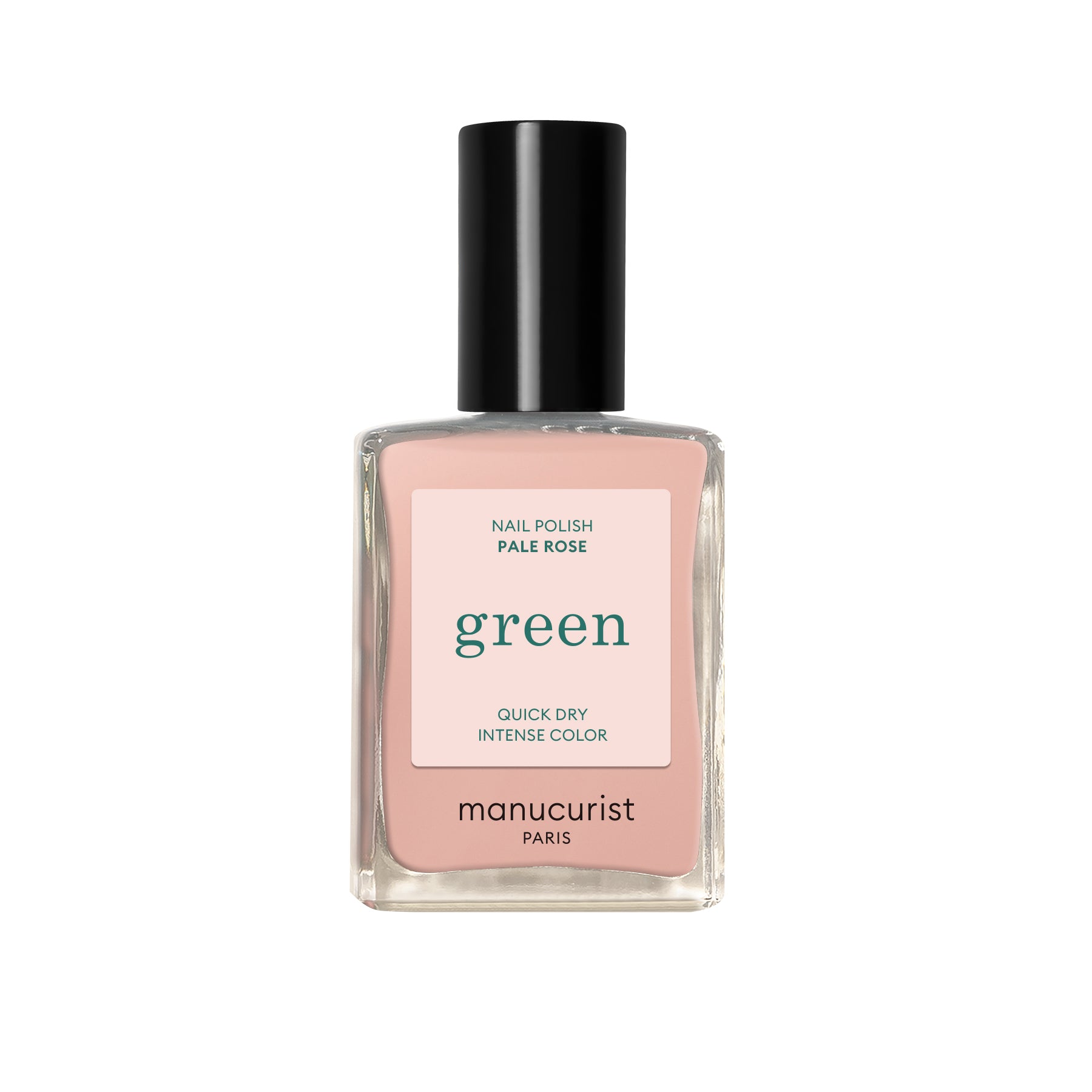 Manucurist Green schnoucí lak na nehty - Pale Rose (15 ml) - světle meruňková transparentní barva Manucurist