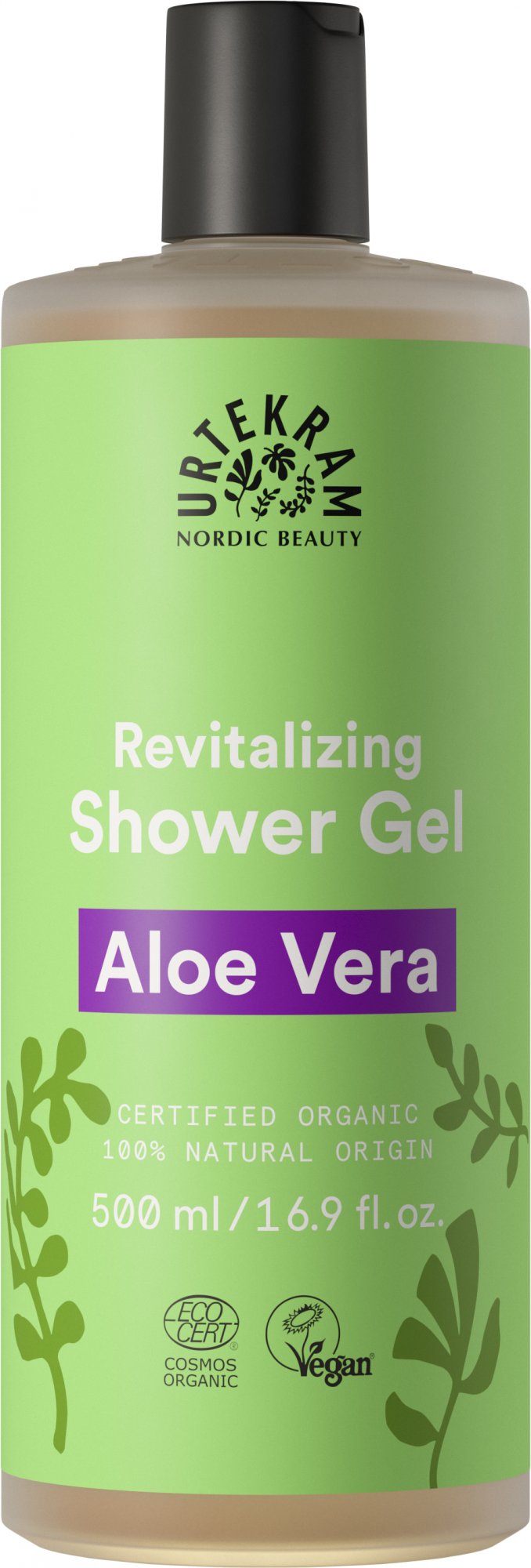 Urtekram Regenerační sprchový gel s aloe vera BIO - 500 ml Urtekram