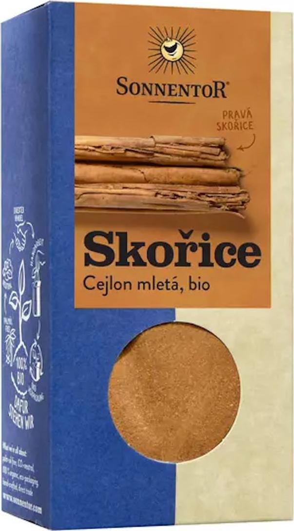 Sonnentor Skořice Cejlon mletá bio 40 g