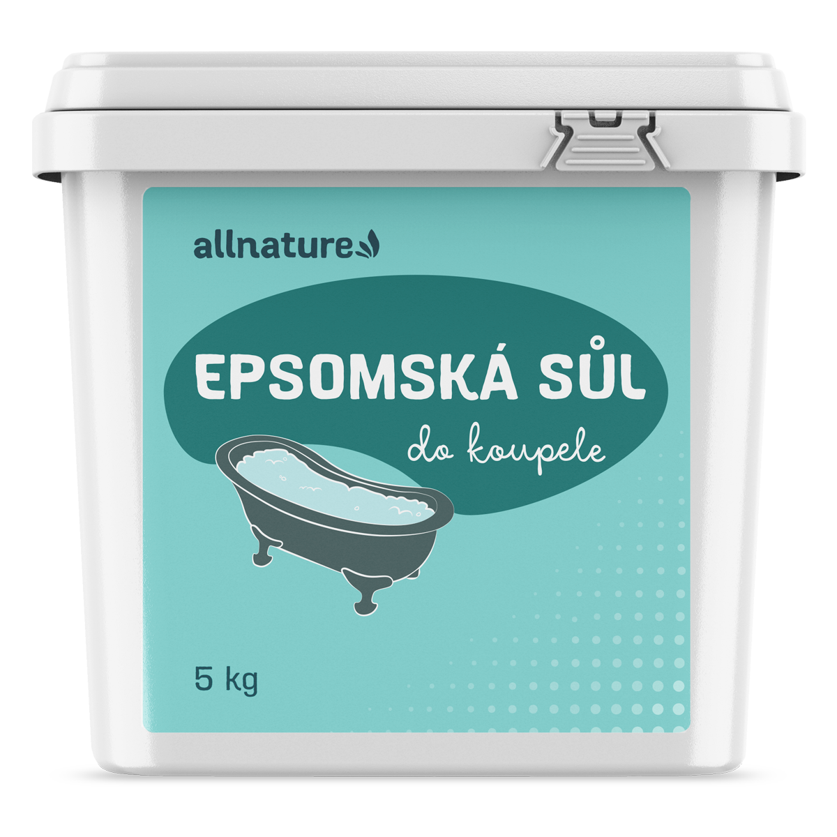 Allnature Epsomská sůl - 5 kg - univerzální pomocník Allnature