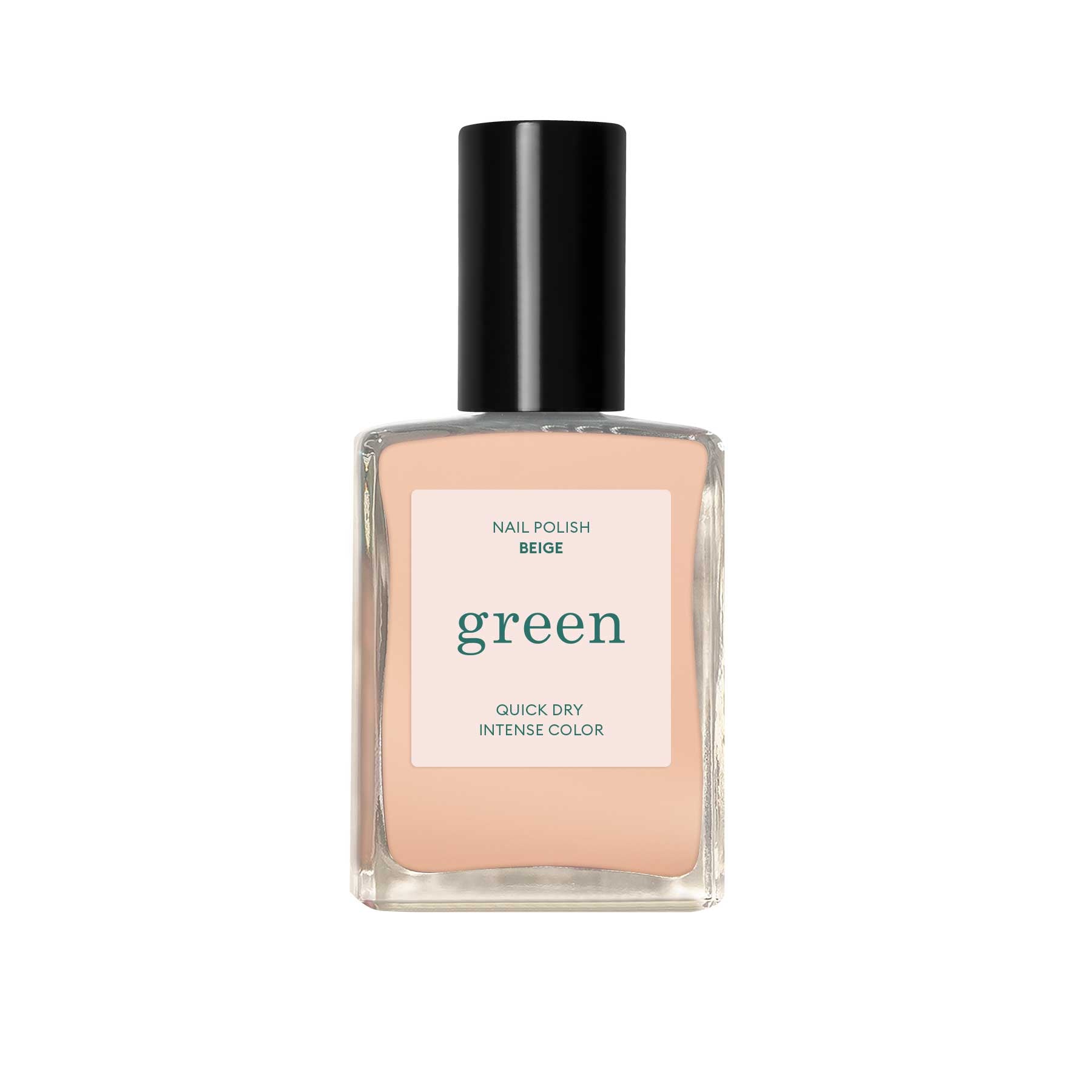 Manucurist Green schnoucí lak na nehty - Beige (15 ml) - transparentní nude odstín Manucurist