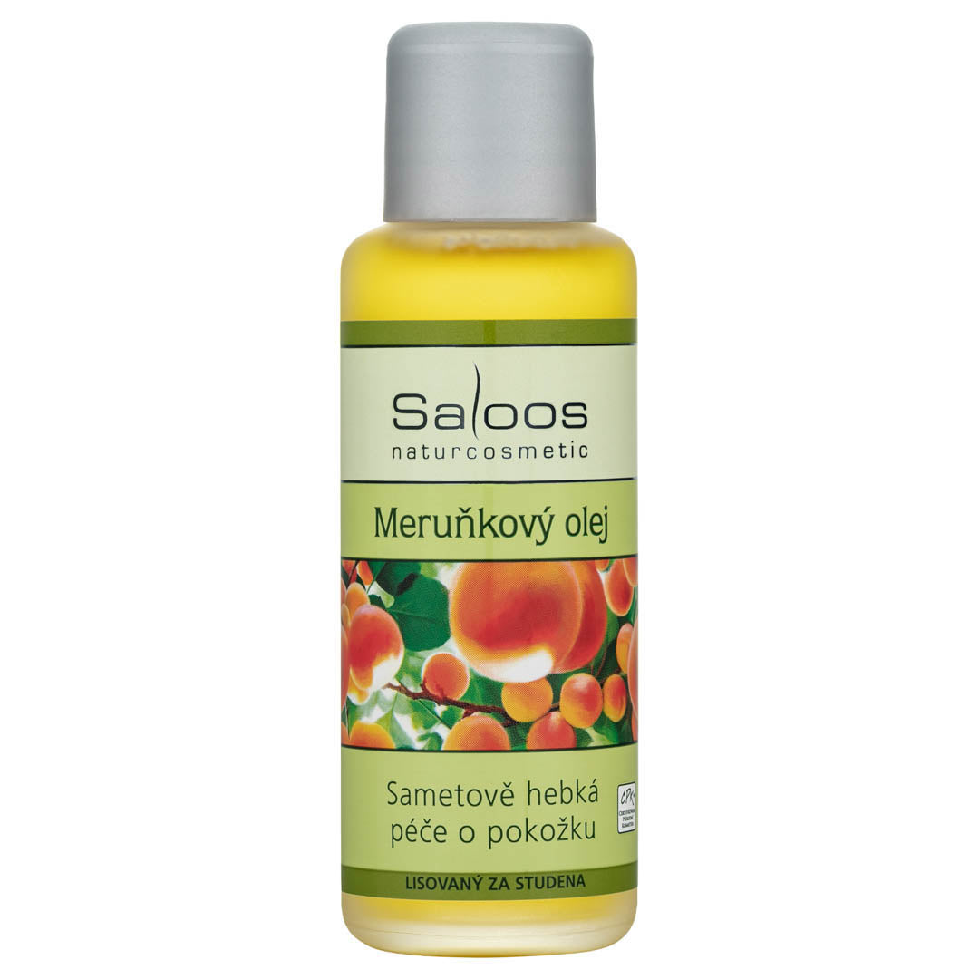 Saloos Meruňkový olej (50 ml) - jemňoučká péče i pro miminka Saloos