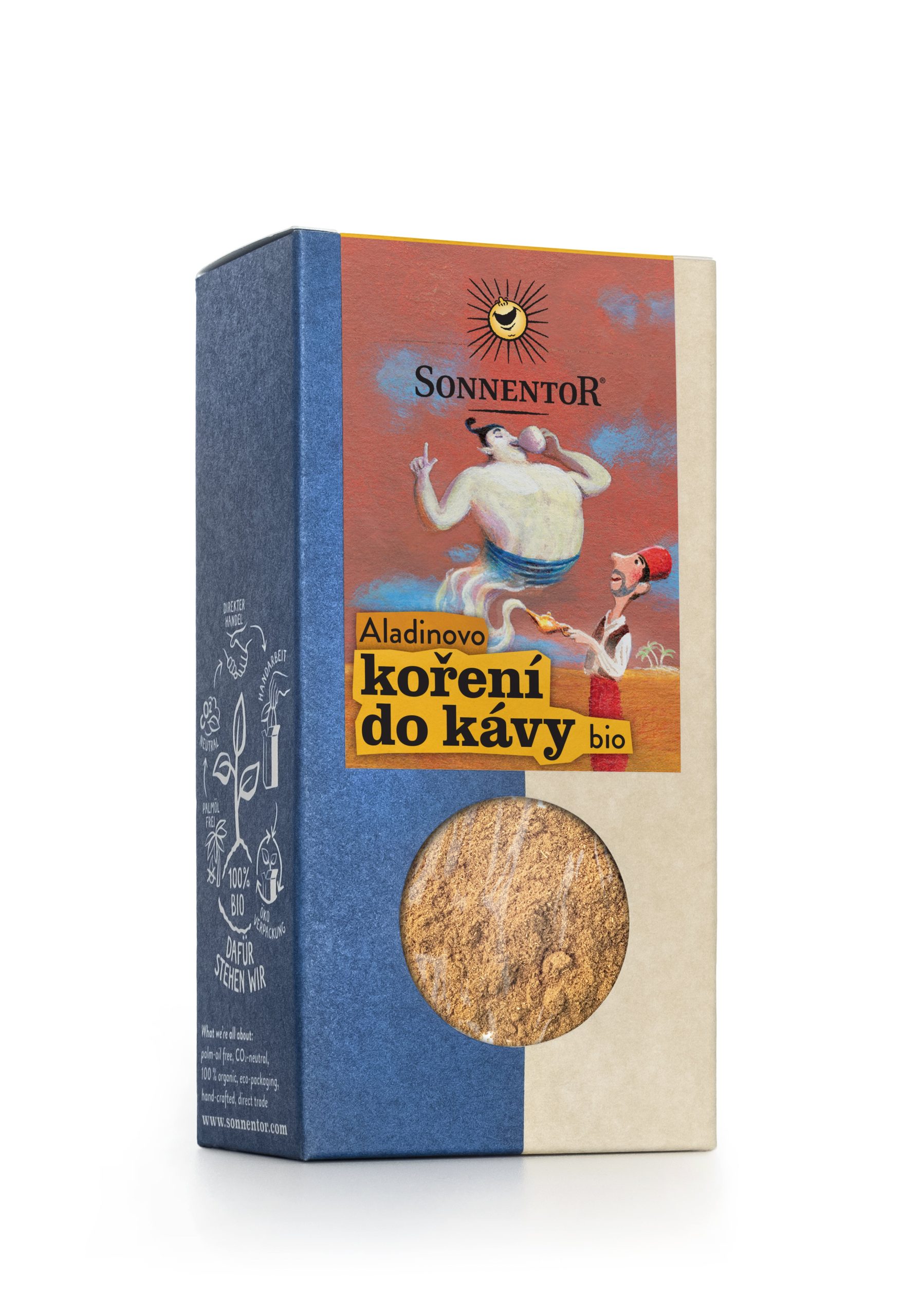 Sonnentor Aladinovo koření do kávy BIO (35 g) - II. jakost - se skořicí