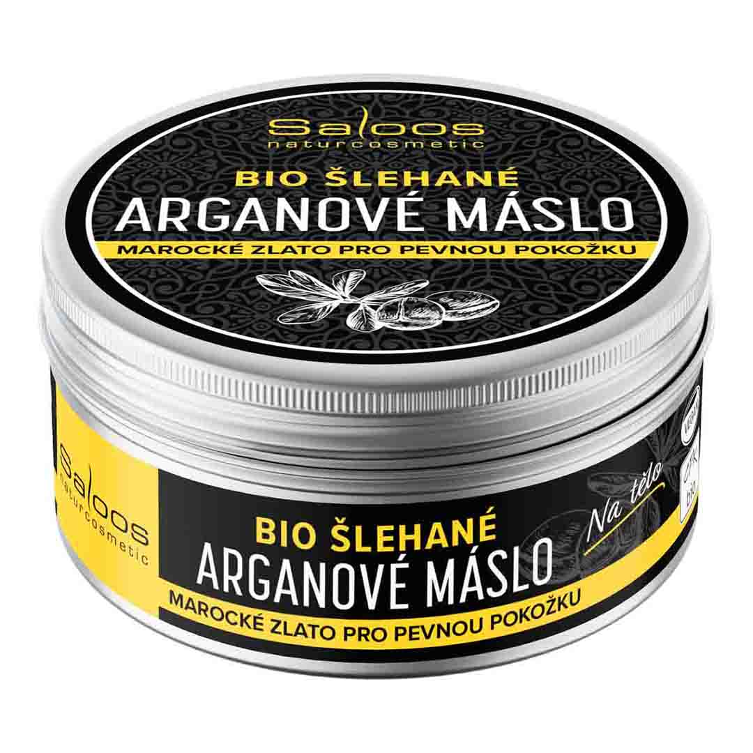 Saloos Šlehané arganové máslo BIO (150 ml) - vyživuje a bojuje proti stárnutí pokožky Saloos