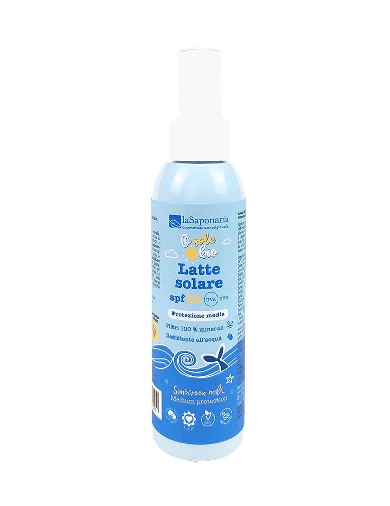 laSaponaria Opalovací mléko SPF 20 BIO (125 ml) laSaponaria